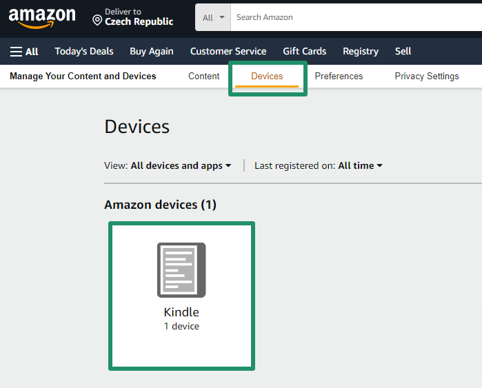 How to send an e-book to Kindle - 02