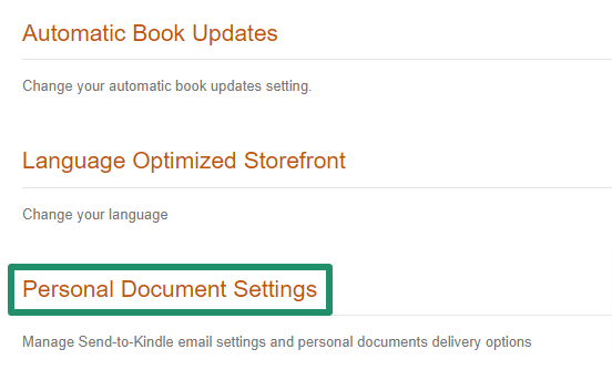 How to send an e-book to Kindle - 05
